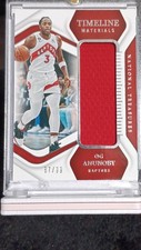 Panini 2022-23 National Treasures Timeline Materials OG Anunoby Raptors /99