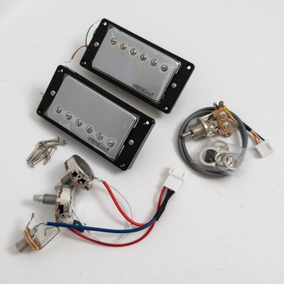 Wilkinson Humbucker Pickups for Gibson LP Guitar   4C with 1V1T Full Harness Kit