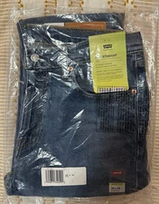 Levi's Men's 514 Straight Fit Jean, Goth Twist My Finger - Dark Indigo, 34wx34