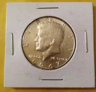 1967  **Silver**  Kennedy Half Dollar, 40% Silver, Circulated US 50C Coin.