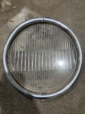 Vintage 10 Guide Tilt Ray Headlight Lens Trim Ring Gm Tractor Truck Rat Rod