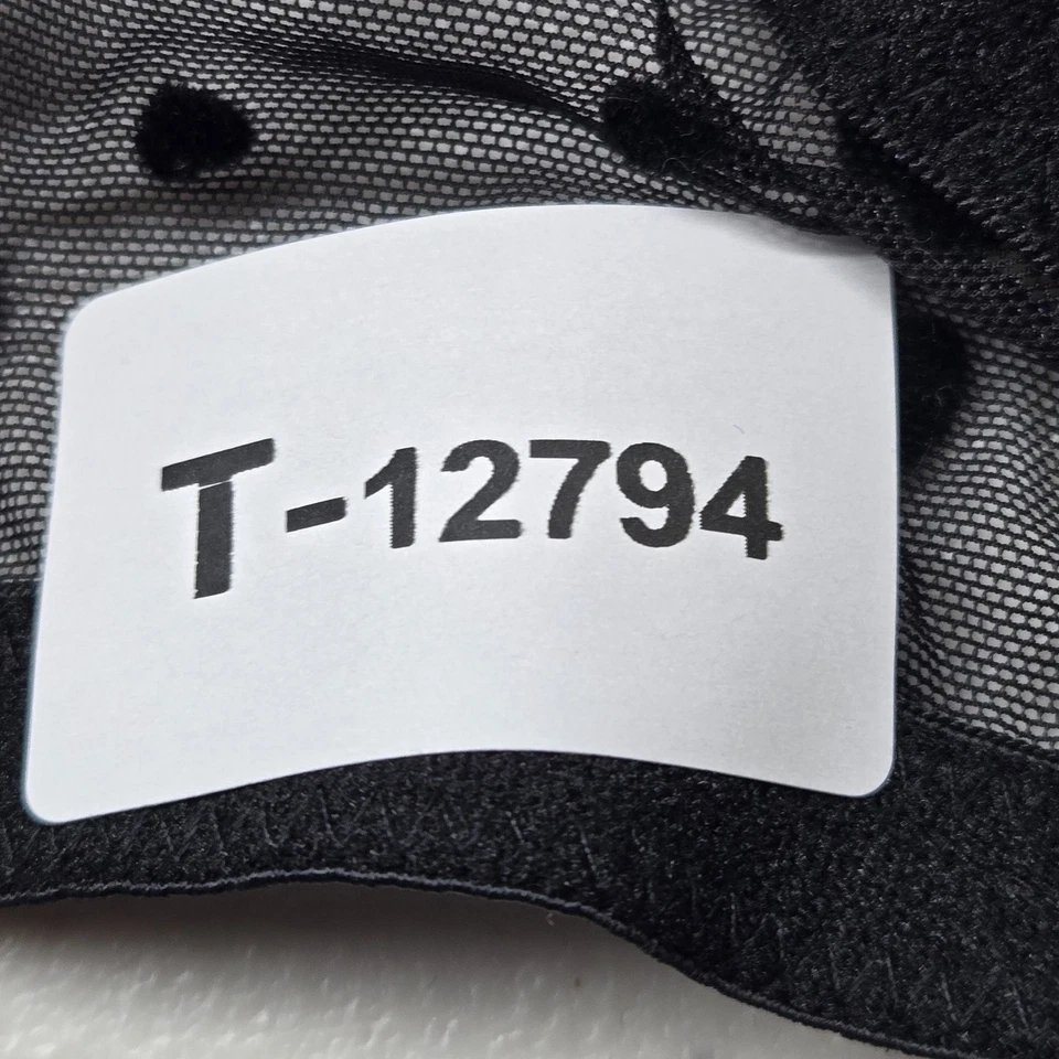 Sujetador Victoria's Secret para mujer 36DDD negro forrado a lunares demi con aros encaje Foto 2 de 4