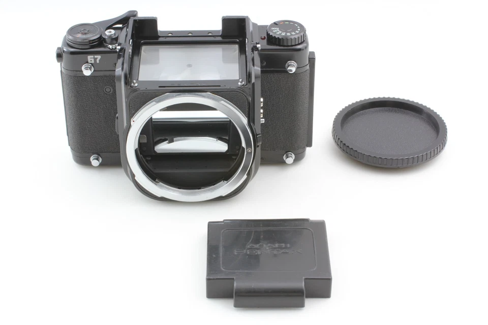 Modelo tardío【EXC+5】Pentax 67 6x7 MUP cuerpo de cámara fotográfica con espejo Mlu de JAPÓN Foto 2 de 4