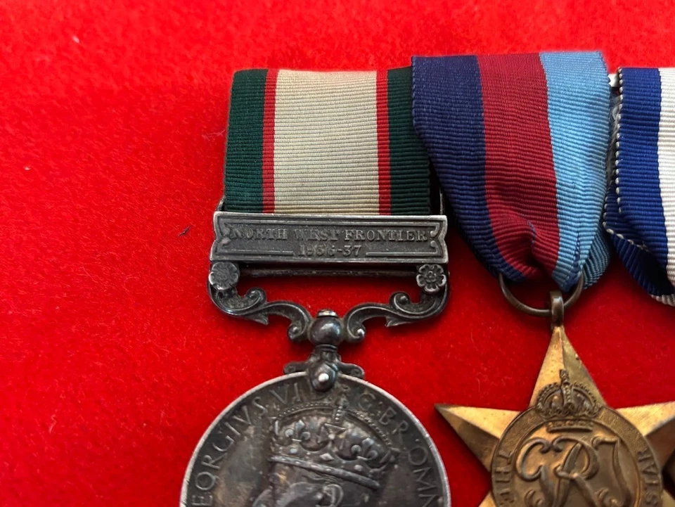 ROYAL SIGNALS medal group with India Medal & 1953 Coronation Medal - Image 2 of 4