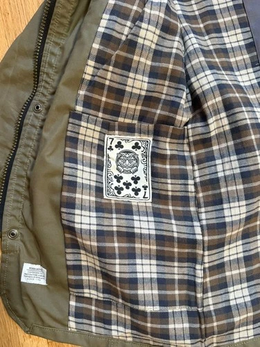 2021 RARE Peregrine x Dant Bexley Waxed  Cotton Jacket Brown Size SMALL BNWT image 5