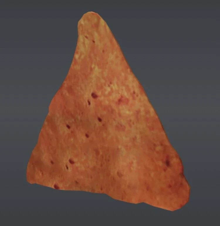 Robl0x | Flaming Hot Chip Head Hat Fire SPECIAL PARTICLE EFFECTS - RARE Toy Code - Image 2 of 3