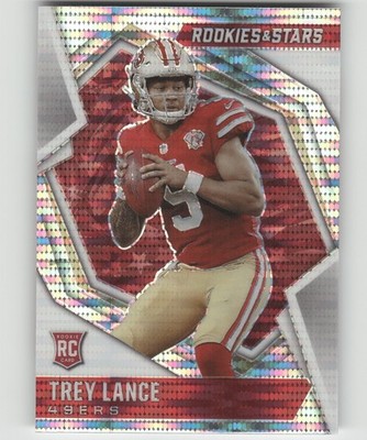 2021 Rookies & Stars Trey Lance #103 Pulsar Prizm RC