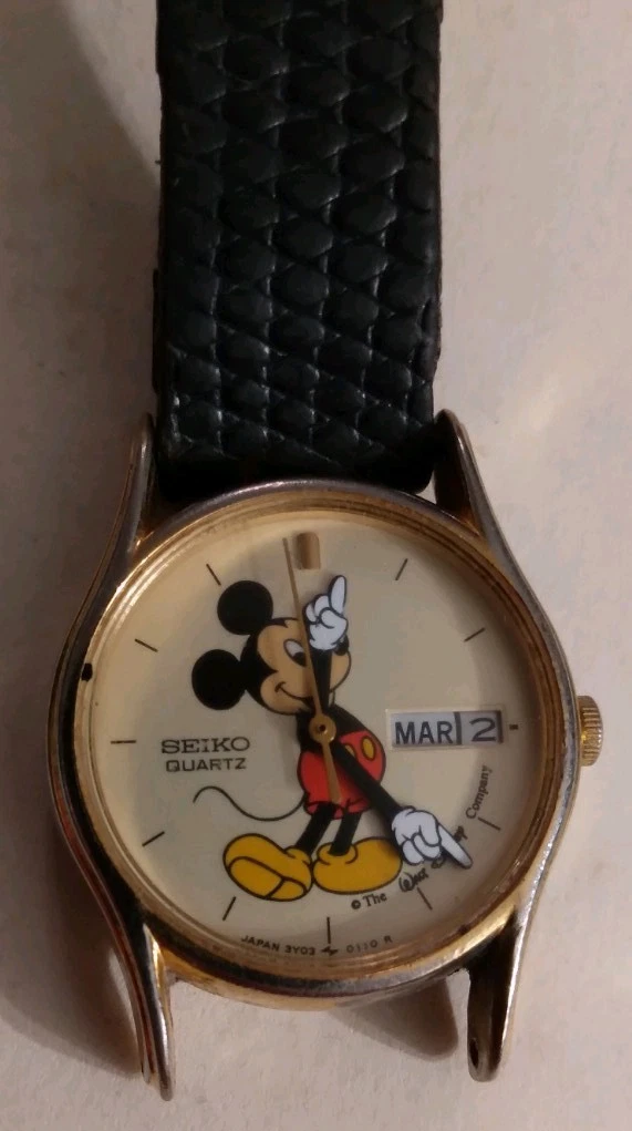 seiko ladies mickey mouse watch products for sale | eBay