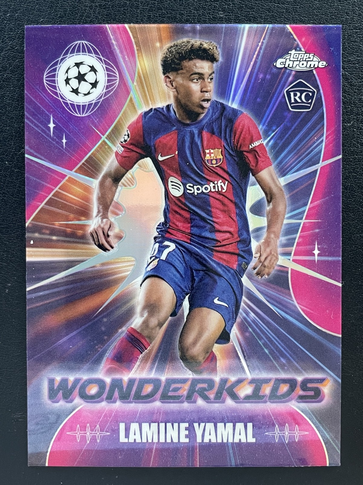 2024 Topps Chrome Wonderkids #WK3 Lamine Yamal RC Rookie