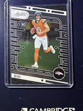 2024 Absolute Bo Nix ROOKIE Card #112 RC Denver Broncos