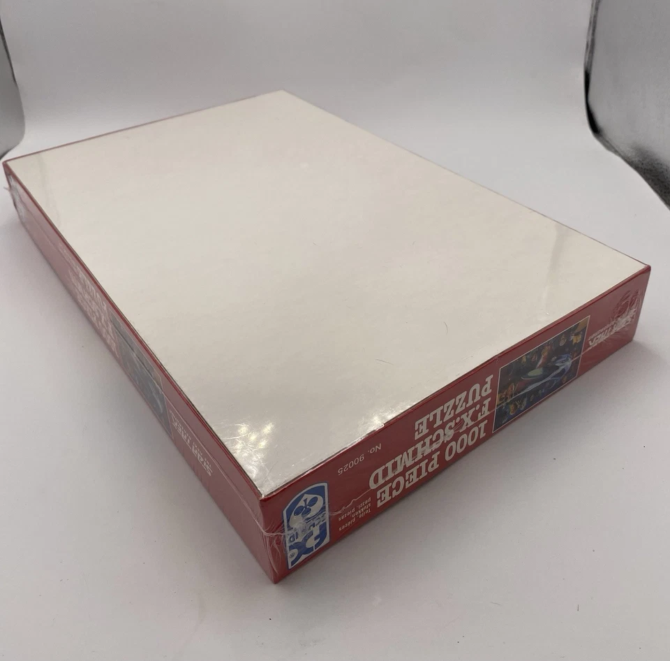 Rompecabezas Star Trek Next Generation 1000 piezas F.X. Schmid EE. UU. Vintage 1993 SELLADO. Foto 4 de 4