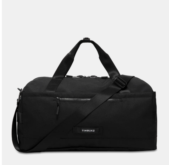 🎒 NEW TimBuk2 Eco Black Player Duffel bag Gym Travel Carry-on bag