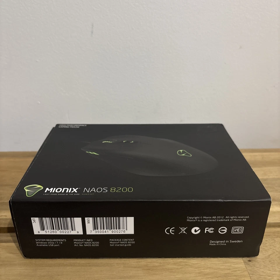 Mionix AVIOR AVIOR 8200 Gaming Mouse, High DPI BRAND NEW & SEALED - Image 4 of 4