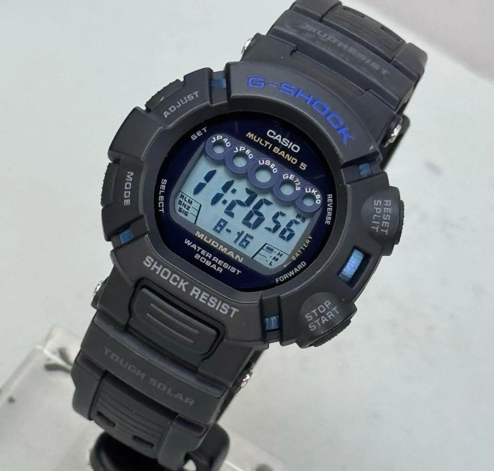 CASIO G-SHOCK GW-9025C MUDMAN 25周年 CASIO G-SHOCK GW-9025C MUDMAN - 25th Anniversary (Blue) - New w
