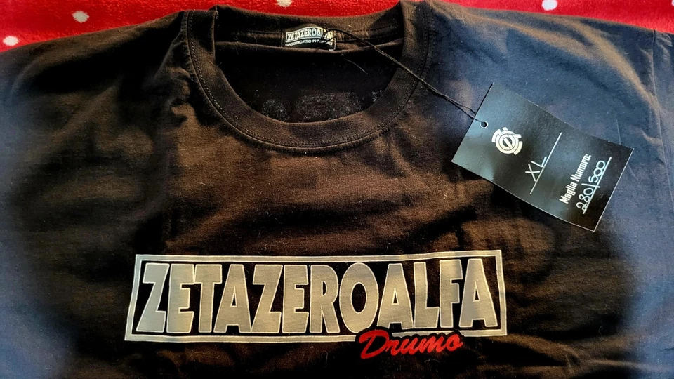 Zetazeroalfa T Shirt XL Nuova mai indossata BOMBARDA MANESCA - Immagine 2 di 4