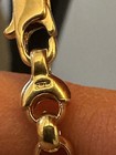 18k Gold Rolo Link Chain Necklace, Lobster Clasp and 24” length.  — photo 6