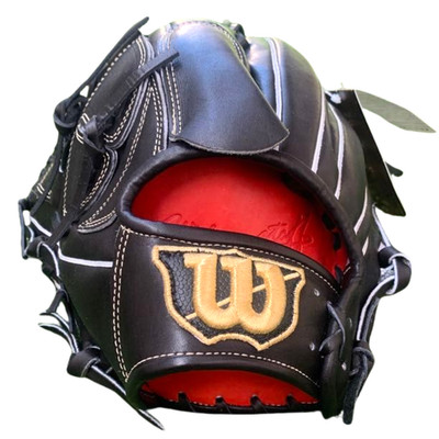 Wilson Staff DUAL Pitcher Glove Black LHT WBW100914 Premium Kip Japan NEW