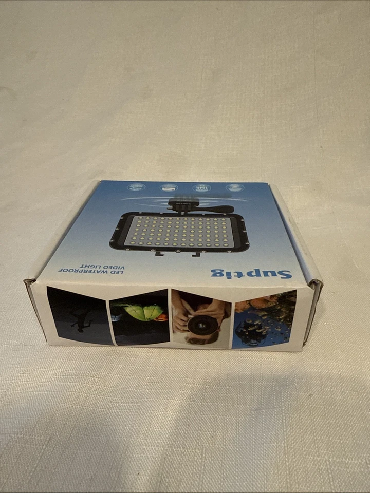 Suptig Diving Light High Power Dimmable Waterproof Led Video Light ALL CAMERAS - Image 4 of 4