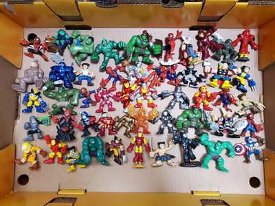 Marvel Super Hero Squad LOT of 50 Spider-Man X-Men Avengers PARTY BAG STUFFERS