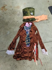 Disney Alice Through the Looking Glass Mad Hatter Adult XL Costume - M45