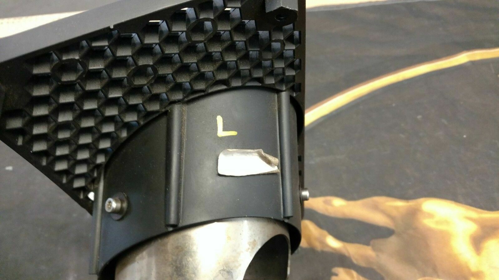 LAMBORGHINI GALLARDO REAR LEFT DRIVER SIDE EXHAUST TIP TAIL PIPE OEM 400807675 