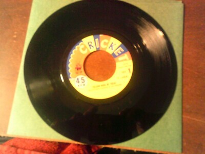 CRICKETONE CHORUS DOWN IN THE VALLEY / YELLOW ROSE OF TEXAS 45 RPM RECORD