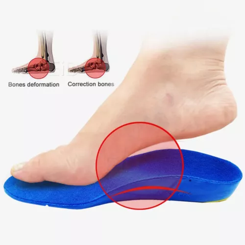 Kids Children Orthopedic Insoles Shoes Flat Feet Arch Support Anti-Slip Sport - Picture 7 of 12