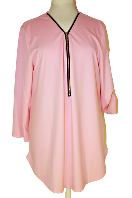 Shirtbluse - Longshirt  YOINS Altrosa Neuwertig Gr. XL  L  40/42  44 mit Maße