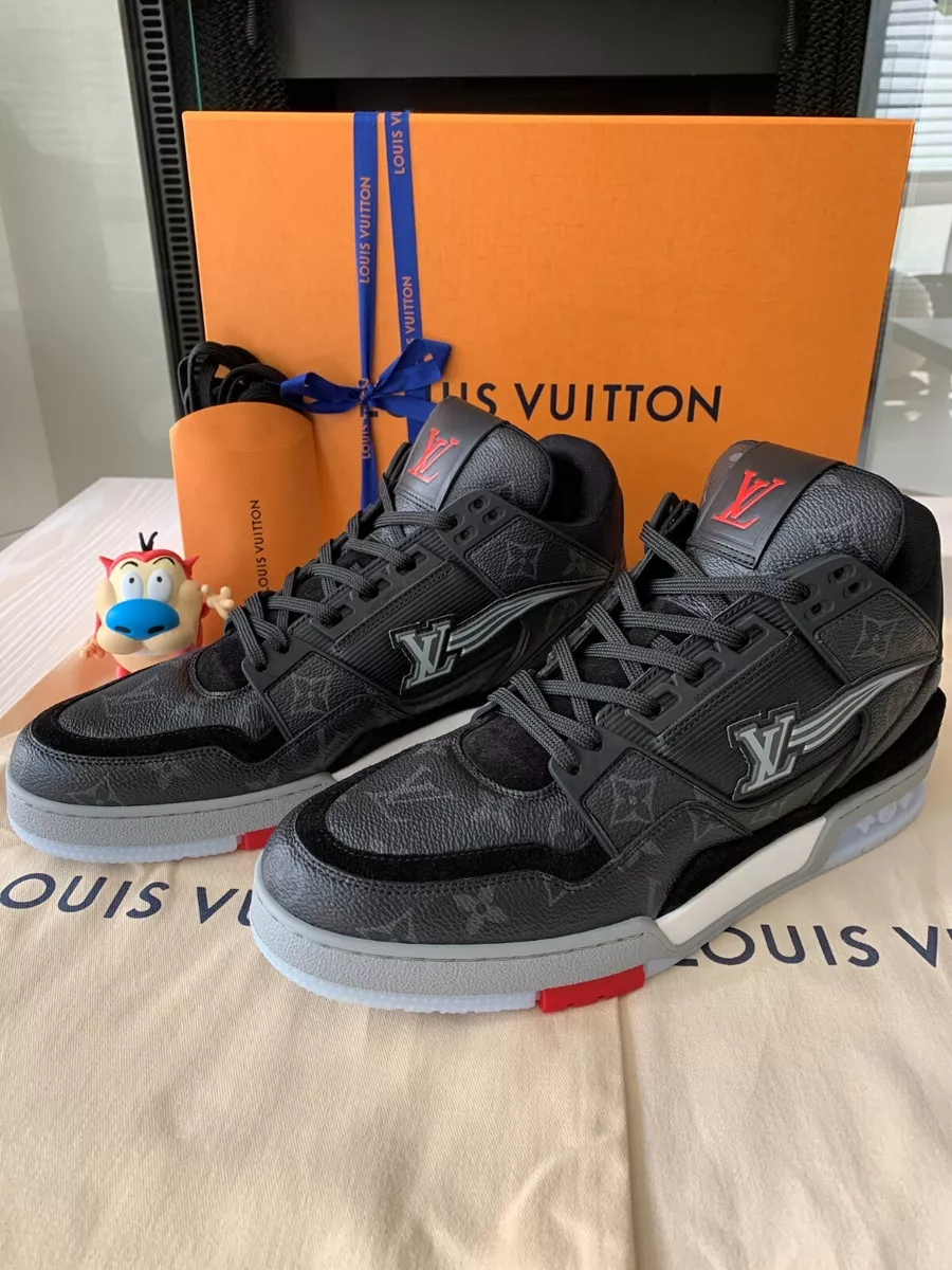 Louis Vuitton x Nike Air Force 1 Black | Size 8.5