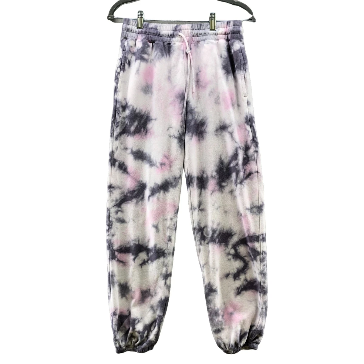 Colsie Tie Dye Jogger Pants Womens XS Purple Loungewear Comfy