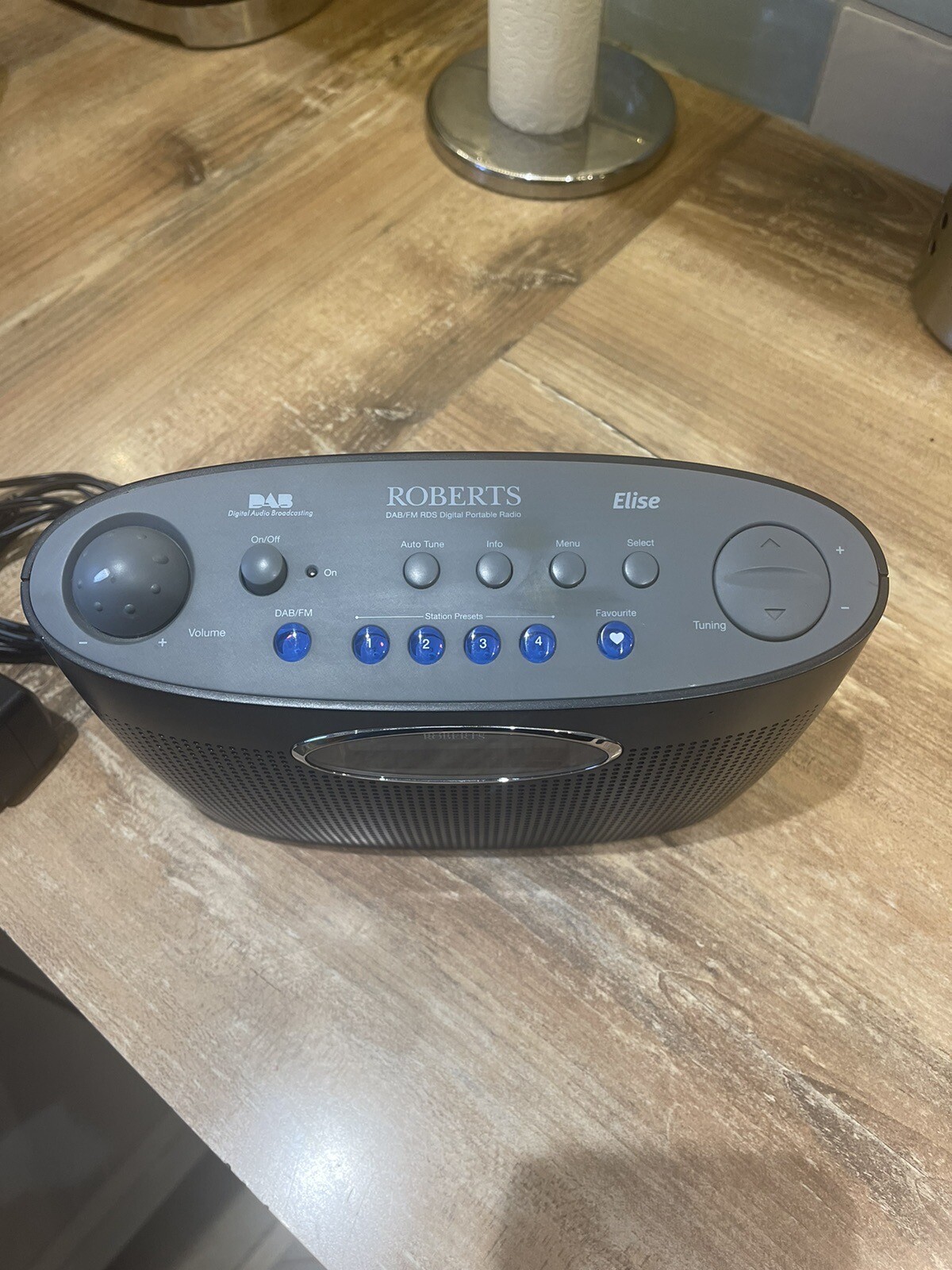 ROBERTS ELISE DAB FM RDS DIGITAL PORTABLE RADIO. eBay