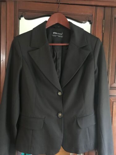 Sisline Woman Dark Gray Blazer Jacket size S/XS - image 1