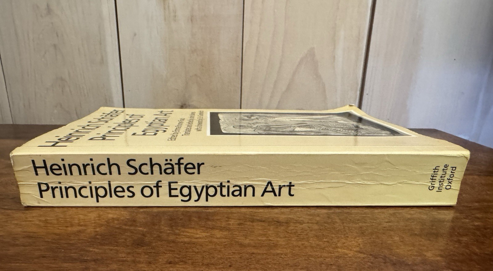 Heinrich Schäfer Principles of Egyptian Art 1986 Griffith Institute Oxford Soft