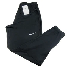 Nike Essential Knit Gym Running Pants Mens Size S Black NEW DB4107-010