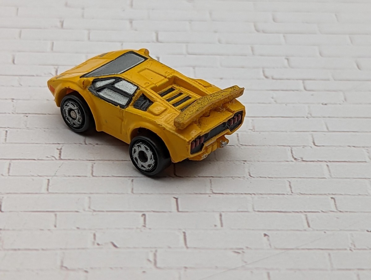 Vintage Micro Machines Yellow Lamborghini Countach | eBay