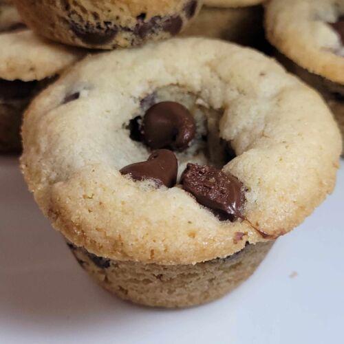 2 DOZEN GLUTEN FREE Chocolate Chip Cookie Cups! Homemade-Great Gift Party Kid - 第 1/3 張圖片