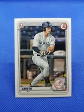 2020 Bowman Draft TREVOR HAUVER 1st Year Arizona St. card NEW YORK YANKEES #113