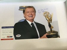 Regis Philbin Signed 8x10 PSA DNA COA Autographed c