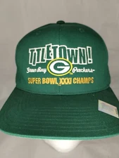 Green Bay Packers Titletown Super Bowl XXXI Champs Hat/Cap NWOT Free Shipping