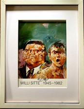 WILLI SITTE 1945 - 1982, Staatliche Kunsthalle Berlin, HAND-SIGNIERT, mit Rahmen