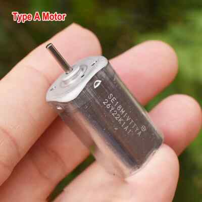 Minebea 6-Pole Rotor 18*18MM Square Motor DC 6V-12V Large Torque Double Shaft
