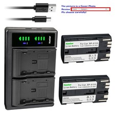 Kastar Battery LTD2 USB Charger for Phase One XF 70301, Riegl FG21-P Riegl FG21P