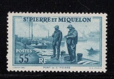 SPM SAINT-PIERRE  #185  MINT NH