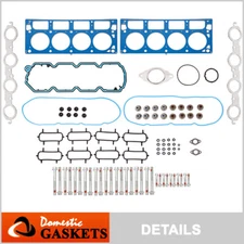 Fits 06-09 Chevrolet Impala Pontiac Grad Prix Buick 5.3L Head Gasket Set Bolts