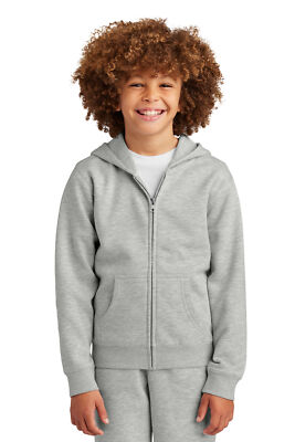 District Youth V.I.T Fleece Full-Zip Hoodie DT6102Y