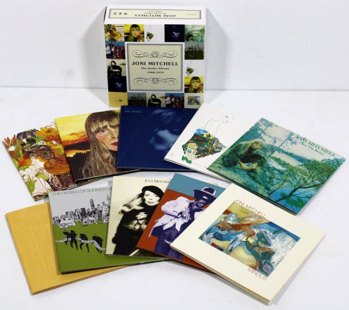 (新品同様) Joni Mitchell 1968-1979 CD 10枚組 Joni Mitchell - The Studio Albums 1968 - 1979 - Amazon.com Music
