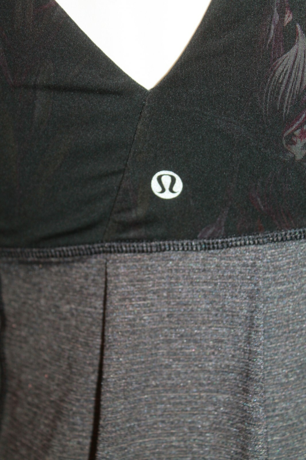 Lululemon Multicolor V-Neck Drawstring Waist Blou… - image 4