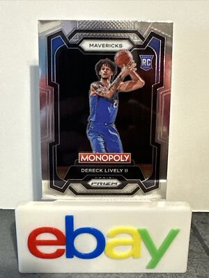 2023-24 Panini Prizm Basketball Monopoly Dereck Lively II #24 RC Rookie