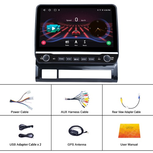 10.1" For Toyota Tacoma 2005-2013 Android 13 Car Radio Stereo GPS WIFI Carplay - Picture 2 of 13