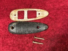 Springfield Savage 67 Stock Buttplate & Screws- Model 67b 12ga- 31116